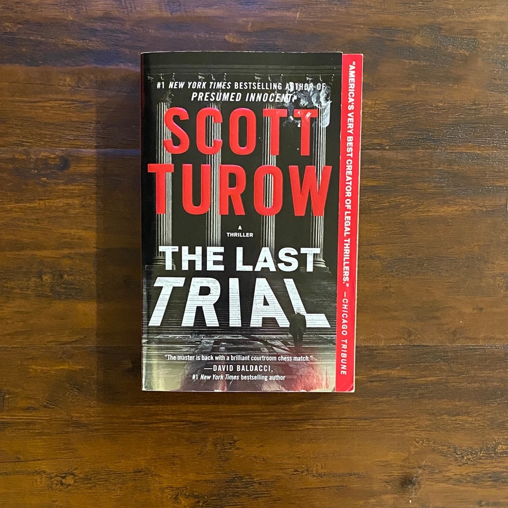 📚 3 Books for $10 |Scott Turow’s The Last Trial A PAGE TURNING SUSPENSE THRILLER